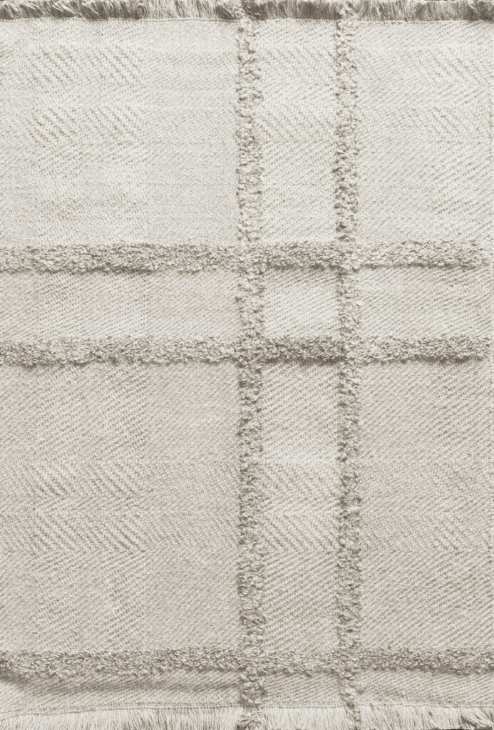 Shadow Plaid – Natural White